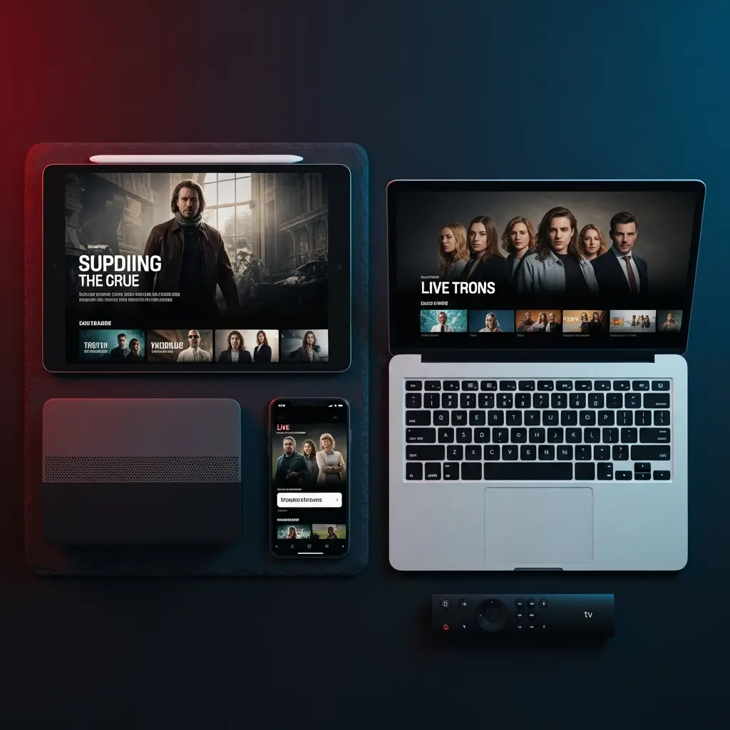 Se IPTV Norge på alle enheter – Smart TV, mobil, nettbrett og PC samtidig